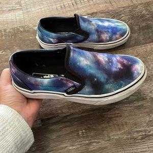 Classic slip-on vans galaxy